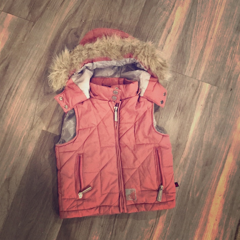 Girls Mauvewood vest